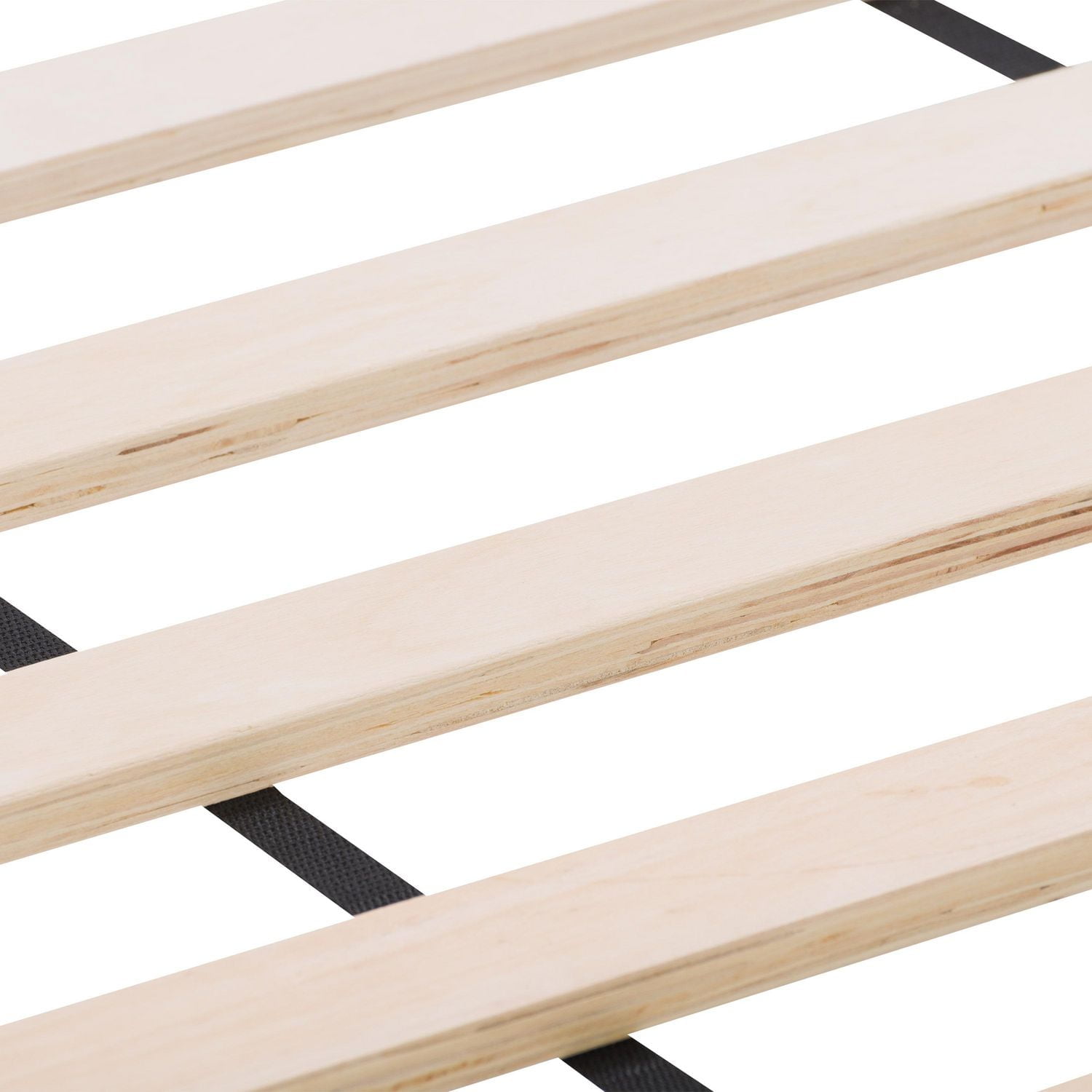 Lit Juniper en tissu noir, simple