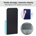 thumbnail image 4 of AmPm Magnetic Dry Erase Marker Holder, [4 Pack] Pen/Pencil/Magnets/Dry Erase Marker Storage Organizer for Home Refrigerator, Office Glass Whiteboard, Locker and Other Magnetic Surfaces - White, 4 of 7