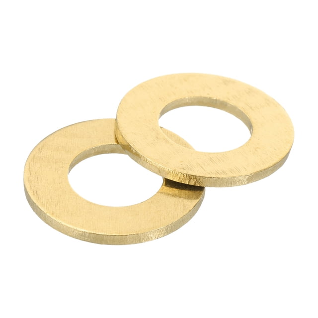 Unique Bargains Rondelle Plate M10, Lot de 30 Rondelles en Laiton 20mm OD 1.5mm Joint d'Étanchéité