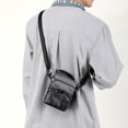thumbnail image 1 of Bolsa De Pecho Riñoneras informales para hombre, nailon ajustable, accesorios para deportes al aire libre (gris) Tmvgtek Para Estrenar, 1 of 6