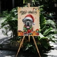 thumbnail image 4 of Merry Christmas Santa Cane Corso Scarf Twinkling Lights Xmas Holiday Vertical Matte Canvas Poster Italian Mastiff Dog Lover Gifts Idea Wall Art Home Decor - 00022, 4 of 5