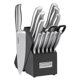 thumbnail image 1 of Cuisinart C77SS-15PG - Juego de cubiertos de acero inoxidable alemán con mango hueco (15 unidades), 1 of 15