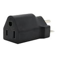 thumbnail image 2 of Adaptador de enchufe Zulema 110-120V a 220-240V Negro, 2 of 8