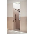 thumbnail image 2 of Halo 32.5 in. x 78 in. Glass hinged Glass Shower Enclosure, 2 of 6