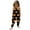 Black, variant on Girls Romper Toddler Baby Girl Halloween Prints Jumpsuit Sleeveless Romper Outfits Pants Clothes Dark Gray Adorable Girls Romper 1-2 Years