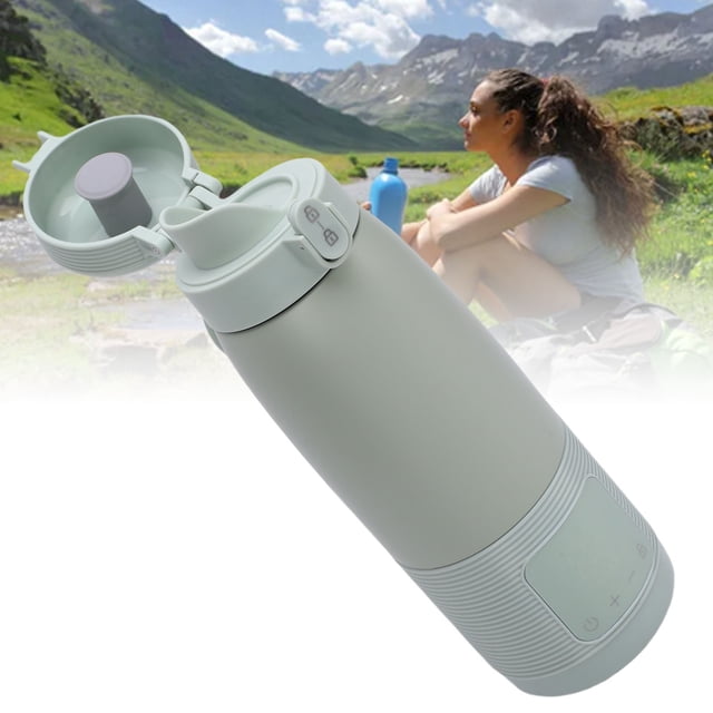 Rechargeable Bottle Warmer, Portable Milk Warmer Bottle, with Temperature Control, Battery Life Indicator for Travel, Camping, Picnics