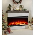 thumbnail image 5 of Maxhonor 60 - Inch White Electric Fireplace Mantel: Extra - Large Insert, 12 Flame Colors, Remote Control, 5 of 7