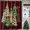 Red, variant on Shower Curtains for Bathroom-36"x72",Merry Christmas Trees Stars Waterproof Bath Curtain Grommet Shower Curtain Set with Hooks,