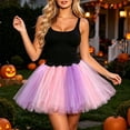 thumbnail image 2 of Tutus for Women Adult Fluffy Tulle Tutu Skirt Halloween Outfits(New,Camisole), 2 of 5