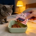 thumbnail image 4 of Cat Food Dispenser Portable Treat Tube Feeder Easy Clean One-Handed Use for Wet Food and Training, 4 of 7