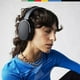 thumbnail image 5 of Skullcandy Hesh ANC - Auriculares inalámbricos con cancelación de ruido con cable de carga, batería de 22 horas, micrófono, funciona con dispositivos iPhone, Android y Bluetooth, color negro verdadero, 5 of 5