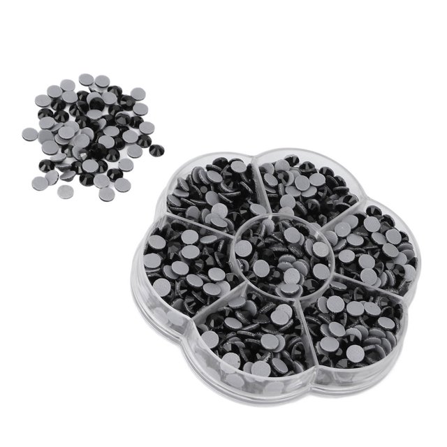 Diamantes de imitación, 1000 piezas de diamantes de imitación brillantes, transparentes, con fijación por calor, diamantes de imitación de vidrio, funcionalidad versátil