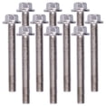 thumbnail image 4 of Loewten Flanged Hex Head , 10Pcs Screw Bolts For Fastening, 4 of 8