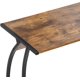 thumbnail image 4 of HHQHHQA  L-Shaped Corner Desk Computer Gaming Desk - 58 Inch Modern Home PC Table Office Writing Workstation, Rustic Brown, 4 of 6