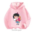 thumbnail image 4 of Sudadera con capucha de una pieza para niños, ropa para niños y niñas, ropa de primavera y otoño, sudadera con dibujos animados de Luffy Zoro, traje para adolescentes, camisetas con capucha de Sonic, 4 of 5