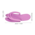 thumbnail image 2 of unbranded 20Pares De Sandalias Desechables De Eva Ligeras Para Uso En Playa O Salón, 2 of 8