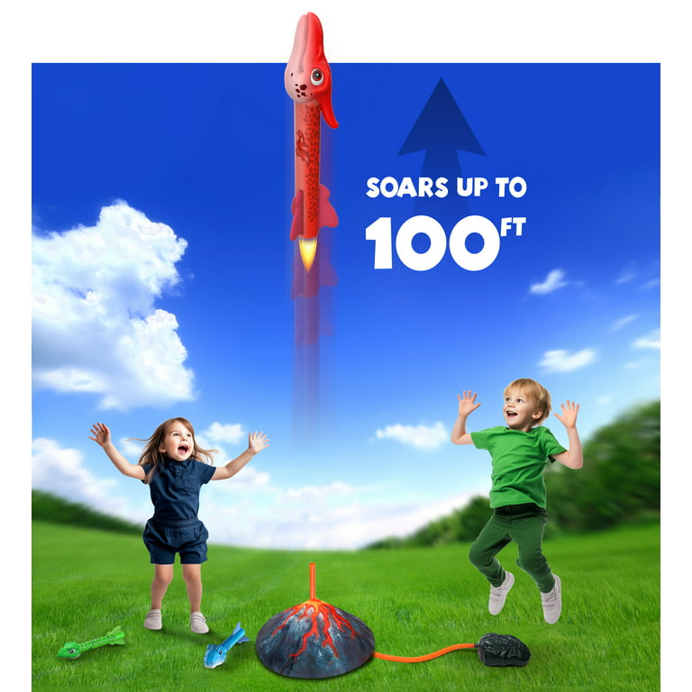 Freecat Dinosaur Rocket Launcher Dino Blaster For Kids Birthday