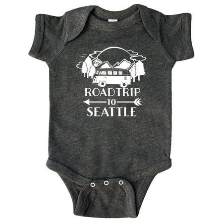 

Inktastic Road Trip To Seattle Gift Baby Boy or Baby Girl Bodysuit
