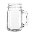 thumbnail image 4 of 12 Piezas Mason Jar Mini Con Asa 4 Oz Tapa Completa Cobre Vaso Frasco Tarro Vasito Vidrio Cristal Cocina Hogar Bebida Degustacion, 4 of 4