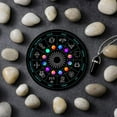thumbnail image 6 of Round Rubber Pendulum Board Dowsing Divination Board Metaphysical Message Board, 6 of 21