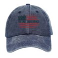 thumbnail image 1 of Capilla Béisbol Angustiada Sombrero Papá Ajustable para Al Aire Libre (oscuro) Azul, 1 of 9