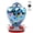 Blue+humber, variant on VOREEN Glass Mosaic Hummingbird Feeders, Hand Blown Glass Outdoor Hanging Bird Feeder, Porch Garden Backyard Decor, Blue Flowers Design