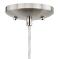 thumbnail image 2 of P0174 Milano Toffee Pendentif Mini en Verre - Finition Nickel Satiné, 2 of 4