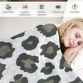 thumbnail image 3 of Orinice Throw Blanket  Flannel Plush Blanket for Bed Couch Sofa Chair Aesthetic Cute Soft Warm for Girls Women Leopard Cheetah Cow Tiger-White Leopard 50x60in, 3 of 6