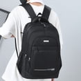 thumbnail image 5 of XIMIN Men Smell Proof Travel Laptop Backpack Large Capacity Carbon Enduring Secure Anti Theft Water Resistant Business Bag with USB Charging Port 3 Zips Black, 5 of 8