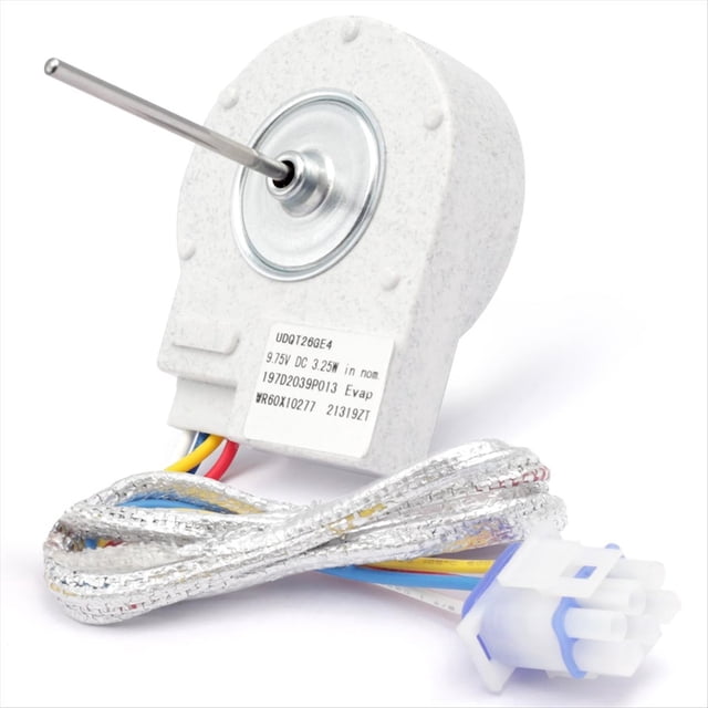 WR60X10277 Reemplazo Mejorado del Motor del Ventilador del Evaporador del Refrigerador para Frigorífico Congelador Evap Reemplazar Piezas 197D2039P013