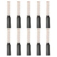 thumbnail image 1 of Uxcell 20 Pcs Cepillos de Carbón, Cepillo de Carbón para Motor Eléctrico de 4x4x14 mm para Motores Eléctricos, Herramienta Eléctrica, Amoladora Angular, Reemplazo de Cepillo de Carbón, 1 of 6