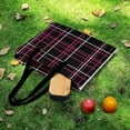 thumbnail image 6 of Colored Grid Geometry Outdoor Picnic Blanket, Foldable Waterproof Beach Mat, Portable Beach Blanket for Beach Camping, Hiking, Family Concerts, 6 of 8