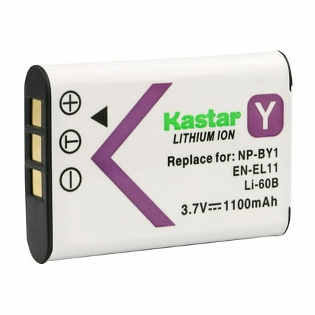 Kastar 1-Pack Battery Replacement for Nikon EN-EL11 ENEL11 Battery  Nikon MH-64 MH64 Charger  NIKON COOLPIX S550 COOLPIX S560 Digital Cameras