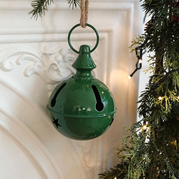 Christmas Bells Decorations Iron Atmospheres Ornaments To Decorate The Christmas Tree Creatives Pendants