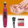thumbnail image 2 of Electric Nail File Art Drill File Acrylic Manicure Pedicure Portable Machine Kit, 2 of 5