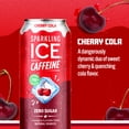 thumbnail image 2 of Sparkling Ice Caffeine Cherry Cola 16oz can *Zero Sugar, Naturally Sourced Colors & Flavors*, 2 of 5