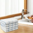 thumbnail image 5 of sruoe Kitchen Dish Cloths for Washing Dishes, Dish Cloth Set, Kitchen Towels, Cleaning Rags Microfiber, Washable Absorbent Oil Rectangular Towel, Thick Towel Wipe Table Dishwashing Rag, 5 of 6
