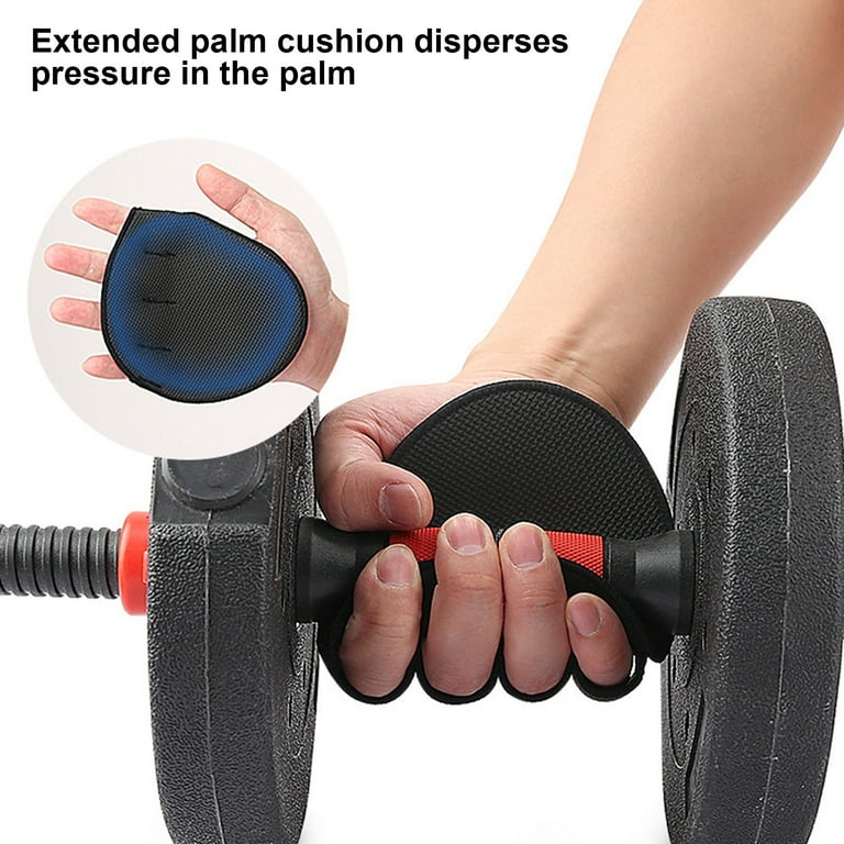 Fitness Grip Pads, Weight Lifting Palm Protector Gloves