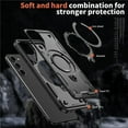 thumbnail image 5 of [PST] Samsung Galaxy S26 Ring Case, Shockproof Magsafe Compatible Kickstand Back Cover with Ring Stand, 5 of 5