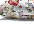 thumbnail image 4 of Shabby Flora Pet Bed, Summer Spring Season Buds Roses Lilacs Flowers Leaves Print, Chew Resistant Pad for Dogs and Cats Cushion with Removable Cover, 24" x 39", Pale Pink Cream, by Ambesonne, 4 of 4