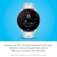 thumbnail image 6 of Garmin 010-02863-21 Forerunner 165 Smart Sport Watch, Mist Gray + Whitestone | Official USA Partner Model | Bundle with Deco Essentials 2-Pack Screen Protector + Fitness & Wellness Suite, 6 of 11
