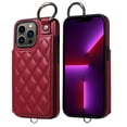 thumbnail image 1 of iPhone 13 PRO Case ,Card Slots Leather Wrist Strap Phone Cover for iPhone 13 PRO, 1 of 5