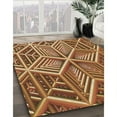 thumbnail image 2 of Ahgly Company Indoor Rectangle Patterned Tomato Sauce Red Area Rugs, 8' x 12', 2 of 6