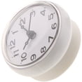 thumbnail image 3 of Waterproof white bathroom clock with suction cup - shower clock for easy hanging, 3 of 6