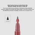 thumbnail image 2 of Xiaomi Gel Pens Extra Fine Point Red Pens 10Packs 0.5mm, 2 of 6