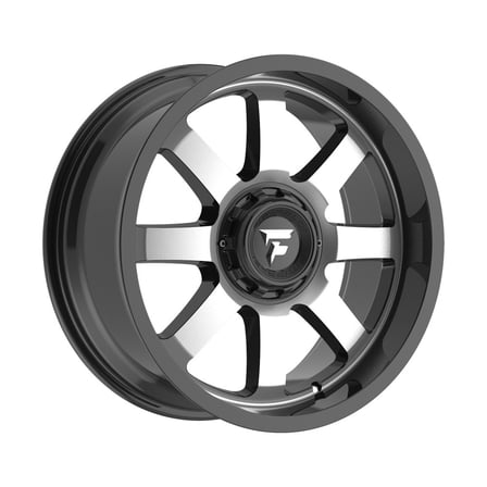 20x9 Fittipaldi Offroad FA16MB Black Wheel 5x4.5/5x5 (12mm)
