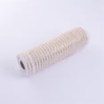 thumbnail image 1 of XmhyTop-A Cinta de malla decorativa para coronas, 10 yardas para envolver regalos, lazos de flores, manualidades, color oro blanco., 1 of 5