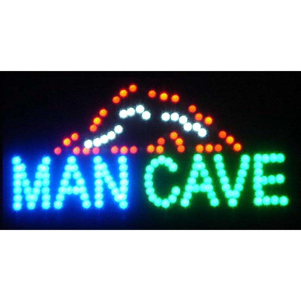 Neon LED Sign 19 x 10 Man Cave