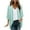 ZA-Mint Green-lightweight cardigans, variant on Frostluinai Chiffon Kimono Cardigan for Women 3/4 Sleeve Polka Dot Print Cardigans Open Front Lightweight Beach Cover Up Gifts for Women