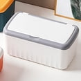 thumbnail image 4 of 1Set Reusable Wipes Container White 22.50X12.50X10.00CM PP Practical Design for Kitchen and Nursery, 4 of 9